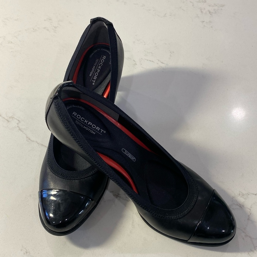 New without box size 7.5 Rockport total motion Trutech Patent Toe Cap heels